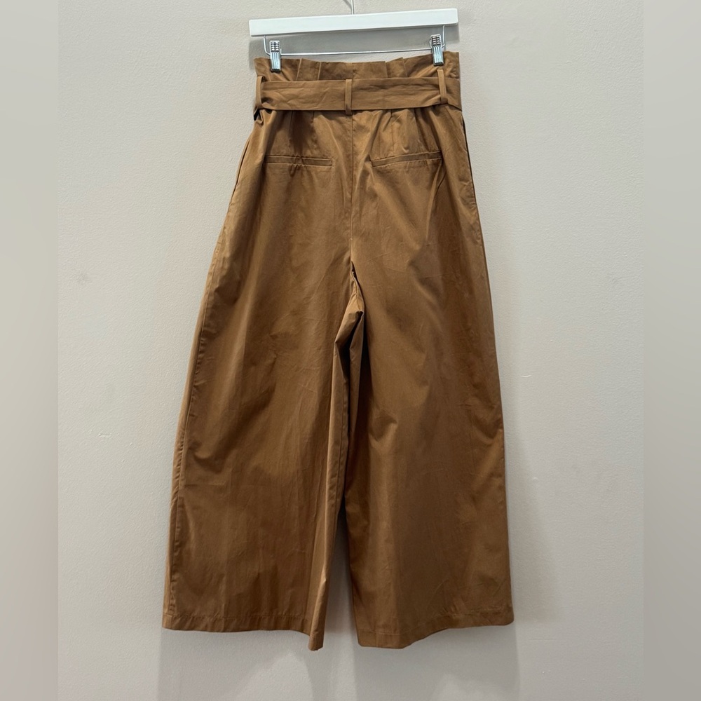 Anthropologie Brown Wide Leg Pants - Picture 10 of 12